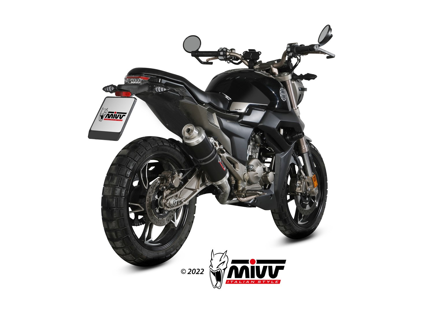 Mivv Full system 1x1 GP Black Zontes ZT 125 G1 / U 2021-24