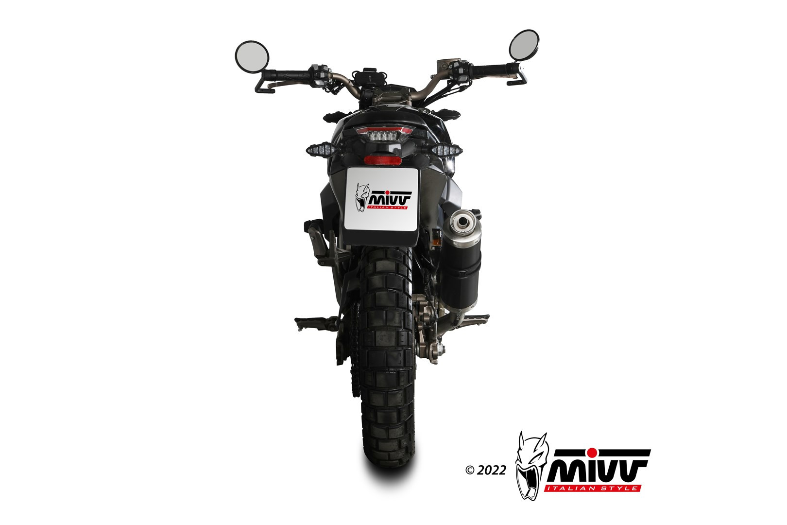 Mivv Full system 1x1 GP Black Zontes ZT 125 G1 / U 2021-24