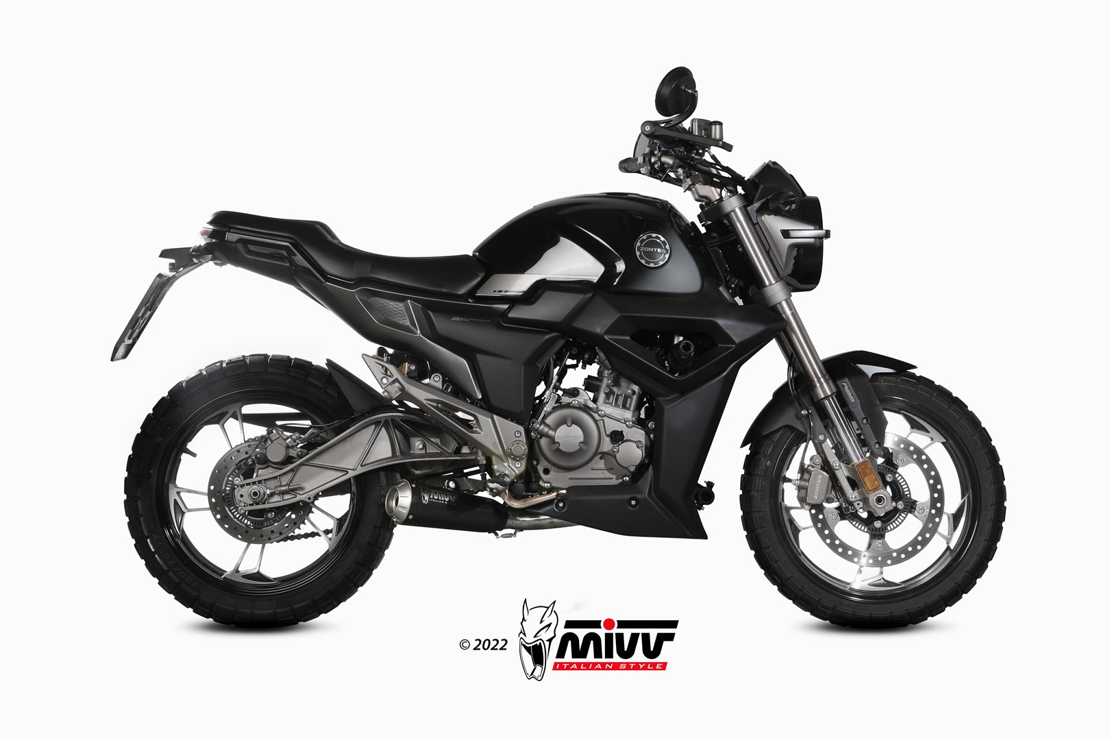 Mivv Full system 1x1 X-M1 Black Zontes ZT 125 G1 / U 2021-24