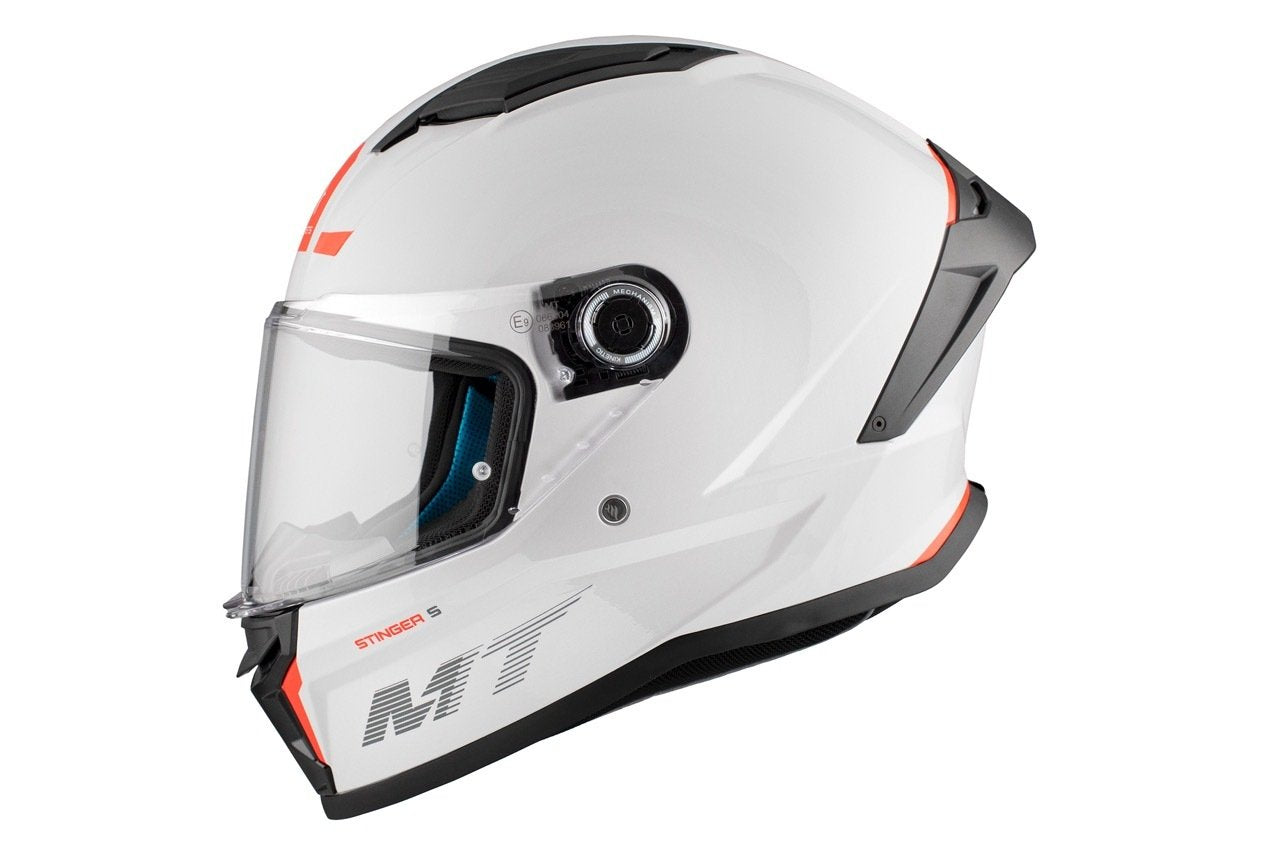 CASCO MT STINGER 2 SOLID A0 PERLA BRILLO