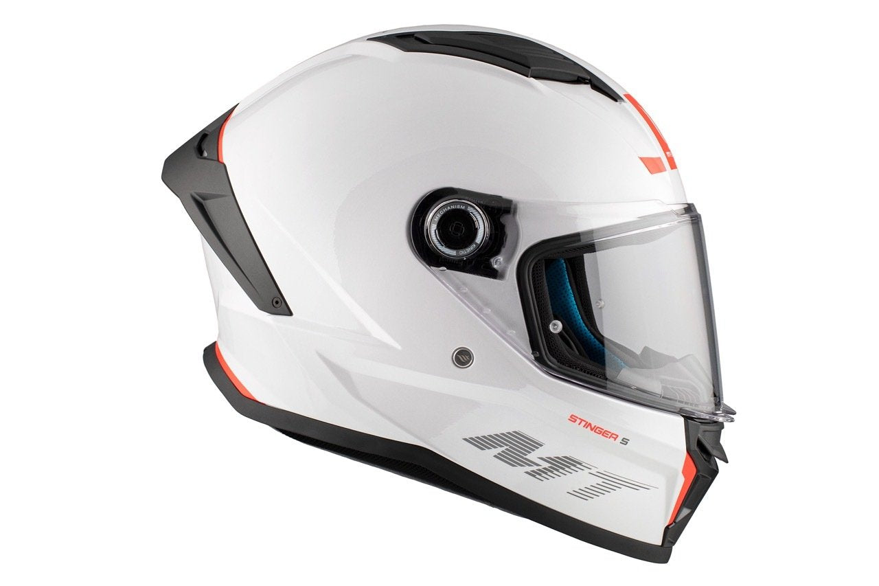 CASCO MT STINGER 2 SOLID A0 PERLA BRILLO