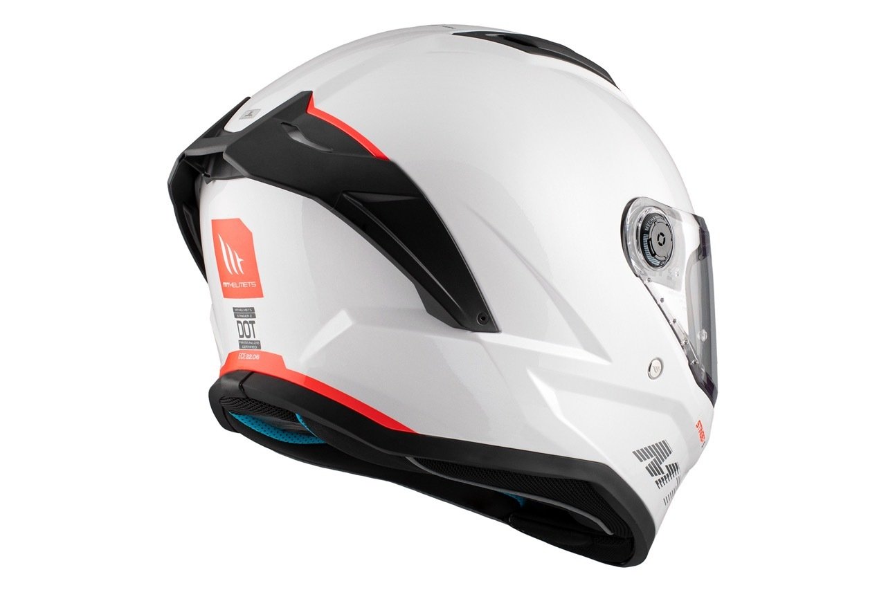 CASCO MT STINGER 2 SOLID A0 PERLA BRILLO