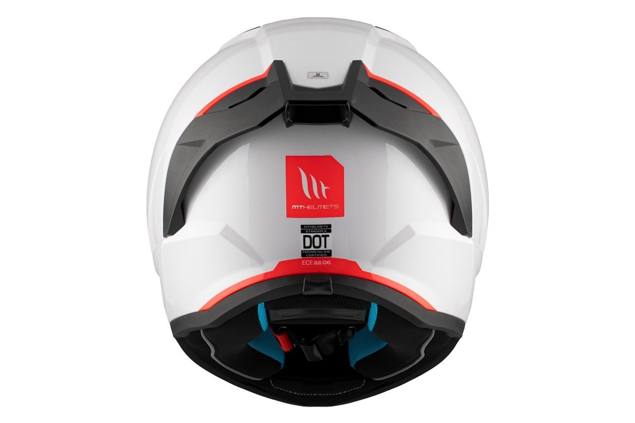 CASCO MT STINGER 2 SOLID A0 PERLA BRILLO