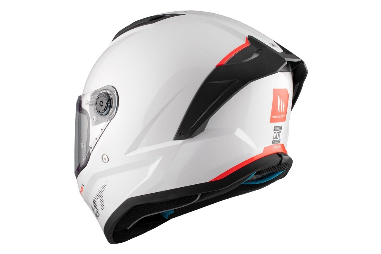 CASCO MT STINGER 2 SOLID A0 PERLA BRILLO