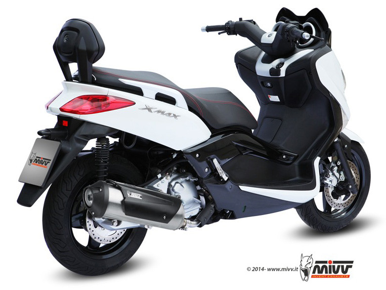Mivv Full system 1x1 Urban St. Steel Yamaha X-CITY 250 07-16 / X-MAX 250 06-16 / Versity 300 03-05