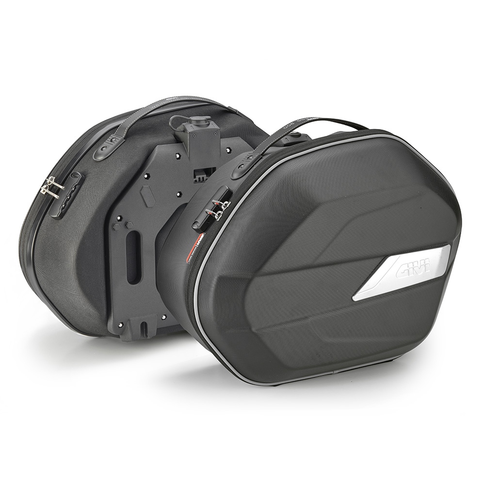 Par de bolsas laterales semirrígidas con sistema de fijación MONOKEY®, 25L - WL900B