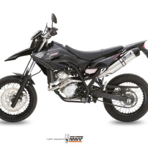 Mivv Slip-On Oval St. Steel Yamaha WR 125 R/X 2009-16
