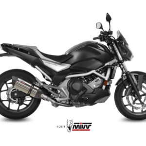 Mivv Slip-On Suono St. Steel con tapa carbono Honda Integra  750 2016-20 / NC 750 S / X 2016-22