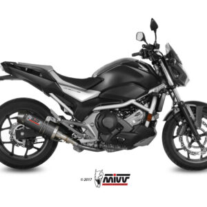Mivv Slip-On Oval carbono con tapa carbono Honda Integra  750 2016-20 / NC 750 S / X 2016-22
