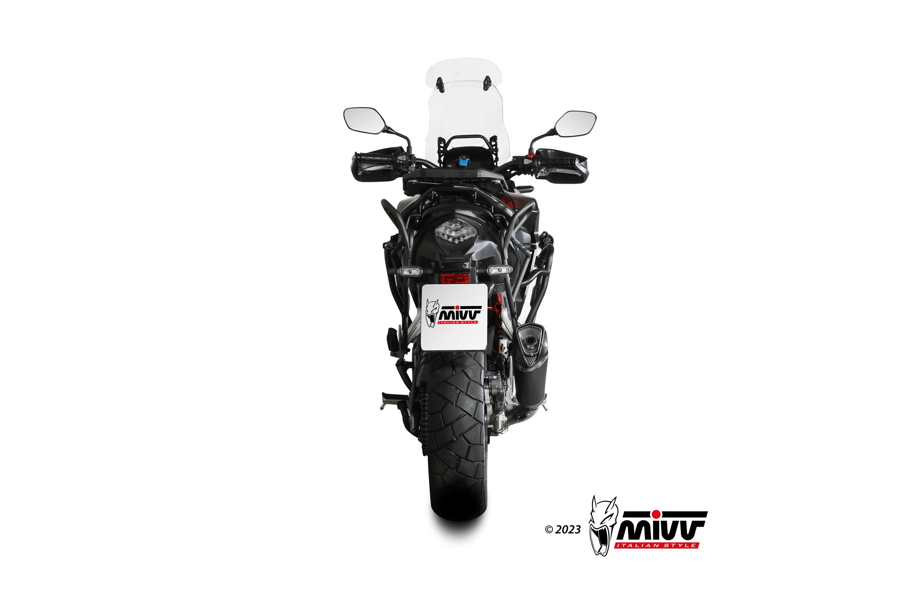 Mivv Slip-On X-M1 black Ducati Scrambler 800 Icon / Icon Dark 2021-22