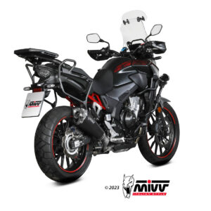 Mivv Slip-On Delta Race Black Honda CB 500 F/X 2021-25