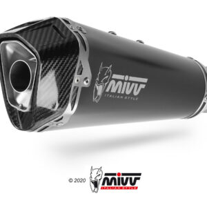 Mivv Slip-On Delta Race Black Honda CB 500 F/X 2021-25