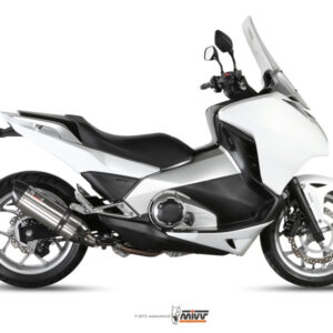 Mivv Slip-On Suono St. Steel con tapa carbono Honda Integra  700/750 / NC 700/750 S / X