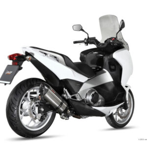 Mivv Slip-On Suono St. Steel con tapa carbono Honda Integra  700/750 / NC 700/750 S / X