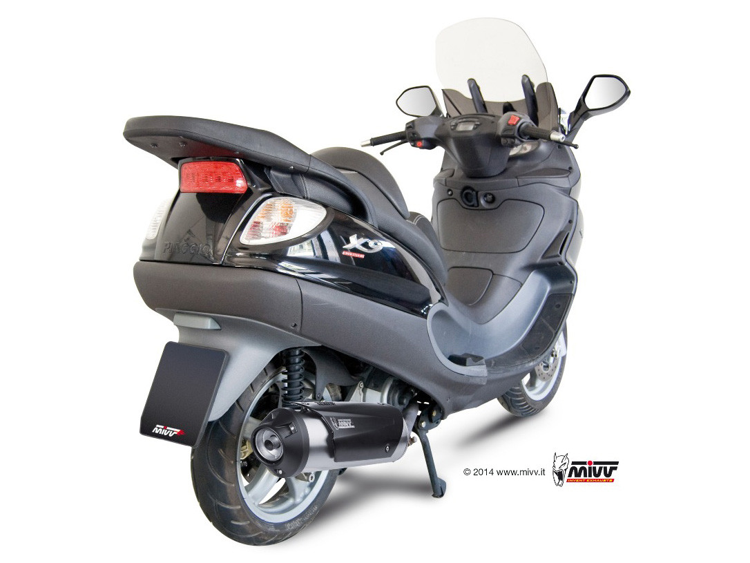Mivv Full system 1x1 Urban St. Steel Piaggio MP3 125 / X7 125 / X8 125 / X-EVO 125 / X8 200 / X9 200