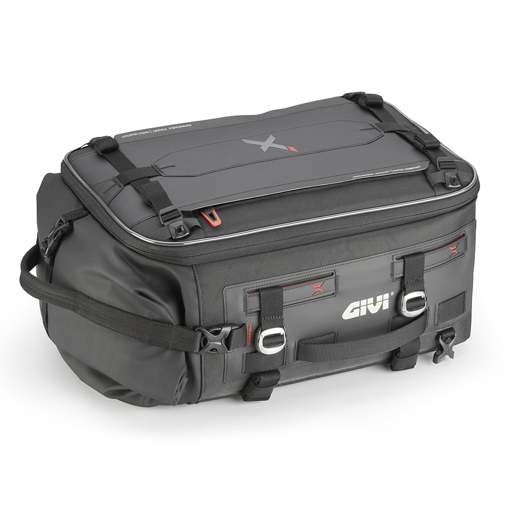 Bolsa cargo-sillín roll-top resistente al agua, extensible 35 L. - XL02B