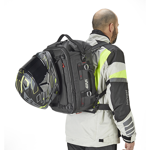 Bolsa cargo-sillín roll-top resistente al agua, extensible 35 L. - XL02B