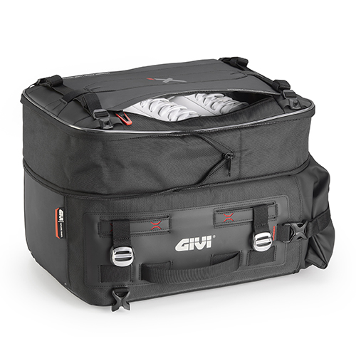 Bolsa cargo-sillín roll-top resistente al agua, extensible 35 L. - XL02B