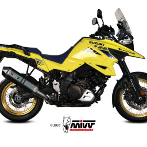 Mivv Slip-On Speed edge Black Suzuki DL V-Strom 1000 / XT 2014-20 / V-Strom 1050 / XT 2020-25