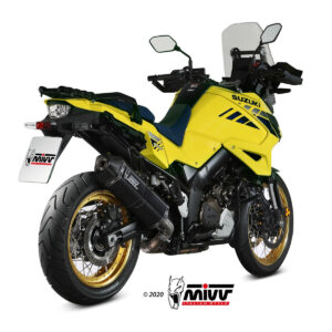 Mivv Slip-On Speed edge Black Suzuki DL V-Strom 1000 / XT 2014-20 / V-Strom 1050 / XT 2020-25