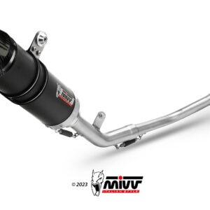 Mivv Full system 2x1 GP Black con tapa carbono Yamaha MT-07 / FZ-07 2014-24