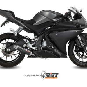 Mivv Full system 2x1 MK3 carbono Yamaha MT-07 / FZ-07 2014-24