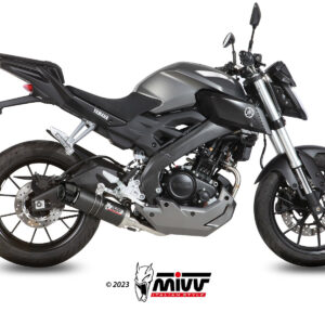 Mivv Full system 1x1 GP carbon con tapa carbono Yamaha MT-125 2015-19 / YZF R125 2014-18