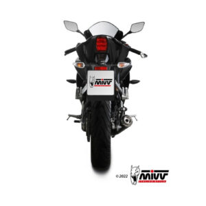 Mivv Full system 1x1 X-M1 Black Yamaha MT-125 2020-24/YZF R125 2019-24