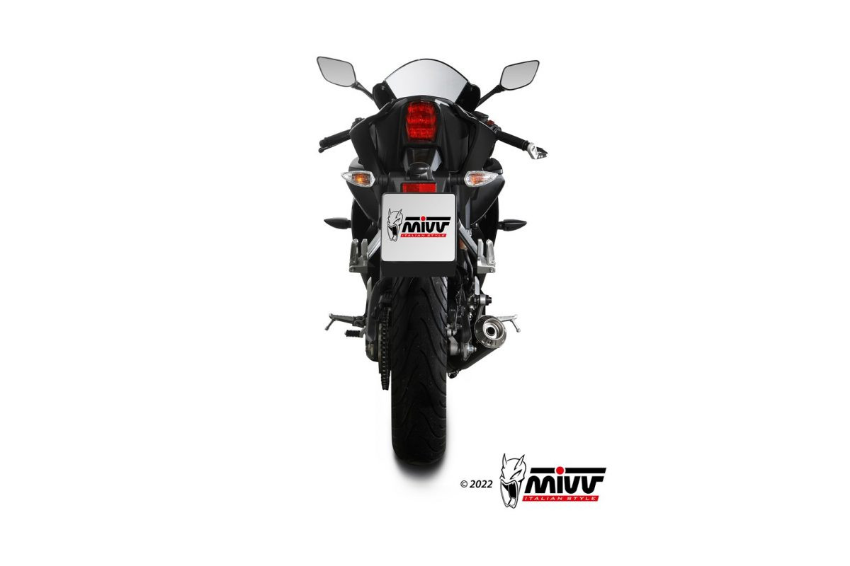 Mivv Full system 3x1 Delta Race carbono Yamaha MT-09 / SP / FZ-09 2021-23