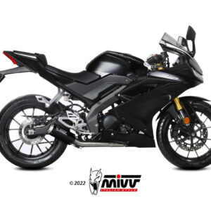 Mivv Full system 1x1 MK3 carbono Yamaha MT-125 2020-26 / YZF R125 2019-26