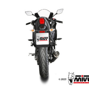 Mivv Full System 1x1 GPpro BLACK YAMAHA MT-125 / YZF R125 2025-