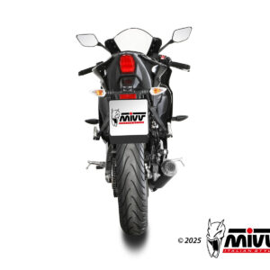 Mivv Full System 1x1 MK3 BLACK YAMAHA MT-125 / YZF R125 2025-