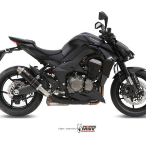 Mivv 2 Slip-On GP black Kawasaki Z1000 / Z1000 R Edition 2014-20