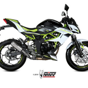 Mivv Slip-On Mk3 St. Steel Kawasaki Ninja 125 / Z125 2019-24
