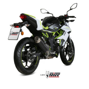 Mivv Slip-On GP Pro Black Kawasaki Ninja 125 / Z125 2019-24