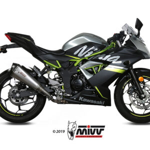 Mivv Slip-On Delta Race St. Steel Kawasaki Ninja 125 / Z125 2019-24
