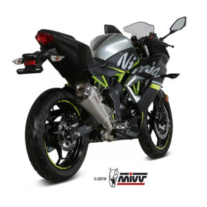 Mivv Slip-On Delta Race St. Steel Kawasaki Ninja 125 / Z125 2019-24
