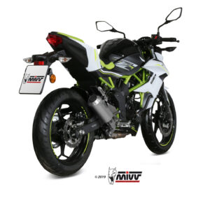 Mivv Slip-On Mk3 St. Steel Kawasaki Ninja 125 / Z125 2019-24