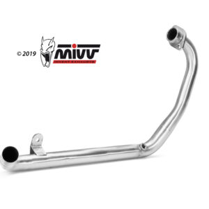 Mivv Tubo no kat (compatible con silenciadores Mivv y Originales) Kawasaki Ninja 125 / Z125 2019-24