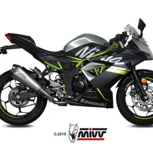 Mivv Tubo no kat (compatible con silenciadores Mivv y Originales) Kawasaki Ninja 125 / Z125 2019-24