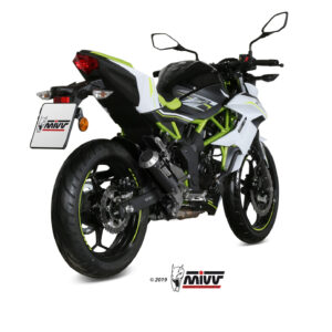 Mivv Slip-On Mk3 carbono Kawasaki Ninja 125 / Z125 2019-24