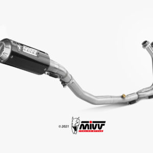 Mivv Tubo no kat (compatible con Silencioso Mivv y Original) Kawasaki Ninja 400 2018-20/Z400 2019-20