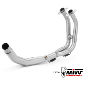 Mivv Tubo no kat (compatible con Silencioso Mivv y Original) Kawasaki Ninja 400 2018-20/Z400 2019-20