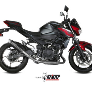 Mivv Slip-On GP Pro Black Kawasaki Ninja 400 2018-23 / Z400 2019-23