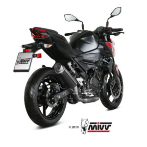 Mivv Slip-On GP Pro Black Kawasaki Ninja 400 2018-23 / Z400 2019-23