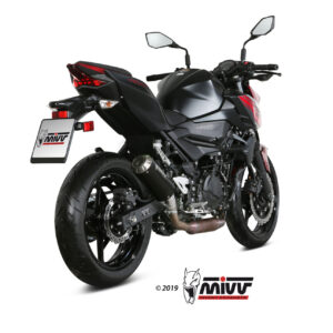 Mivv Slip-On Mk3 Black Kawasaki Ninja 400 2018-23 / Z400 2019-23