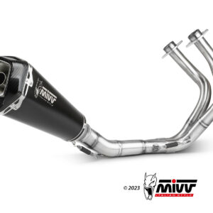 Mivv Full system 2x1 Delta Race Black Kawasaki Ninja 650 / Z650 2017-23