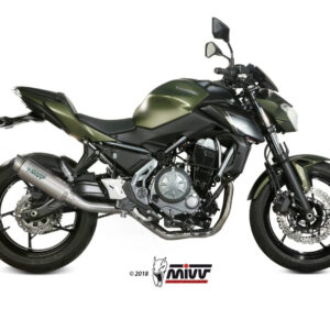 Mivv Full system 2x1 GP Pro Titan Kawasaki Ninja 650 / Z650 2017-23