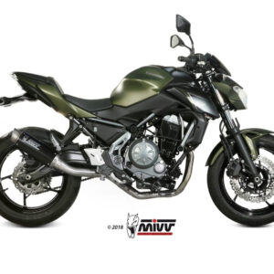 Mivv Full system 2x1 GP Pro carbono Kawasaki Ninja 650 2017-23 / Z650 2017-23
