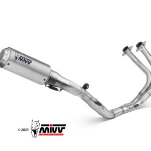 Mivv Full system 2x1 MK3 St. Steel Kawasaki Ninja 650 / Z650 2017-23